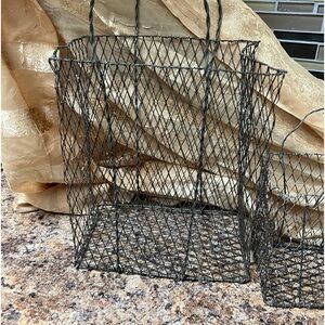 Chicken Wire Baskets pair